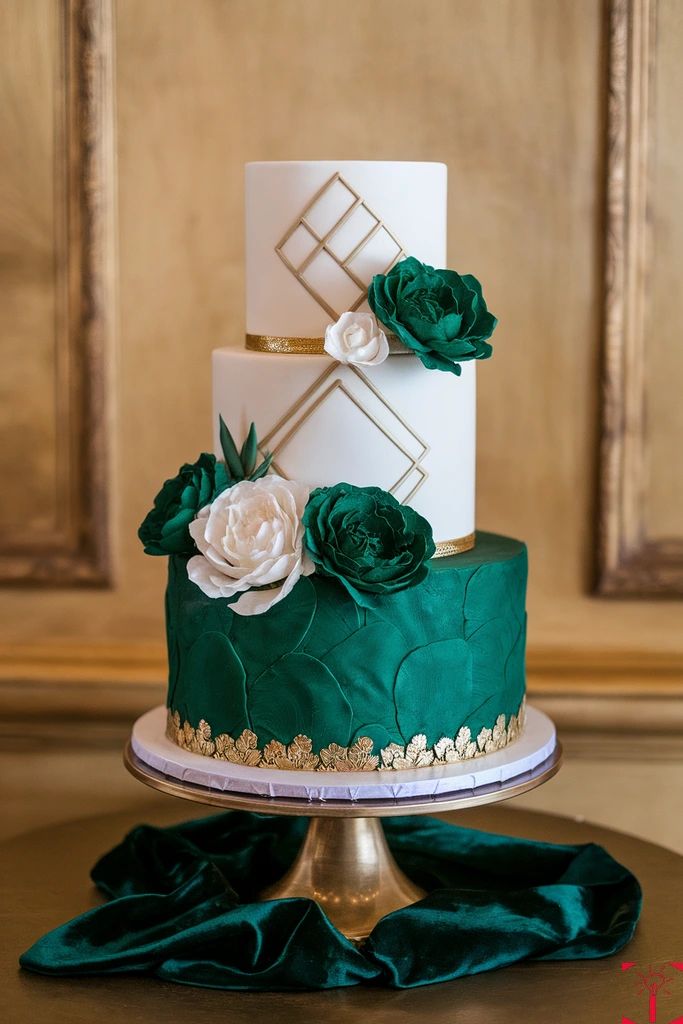 Bespoke tiered wedding cake